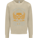 Race the Wind Motorbike Motorcycle Biker Mens Sweatshirt Jumper Sand