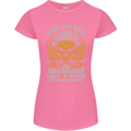 Race the Wind Motorbike Motorcycle Biker Womens Petite Cut T-Shirt Azalea