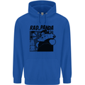 Rad Red Panda Japanese Cool Childrens Kids Hoodie Royal Blue