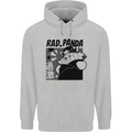 Rad Red Panda Japanese Cool Childrens Kids Hoodie Sports Grey