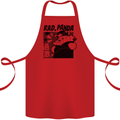 Rad Red Panda Japanese Cool Cotton Apron 100% Organic Red