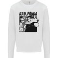 Rad Red Panda Japanese Cool Kids Sweatshirt Jumper White