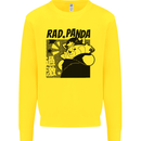 Rad Red Panda Japanese Cool Kids Sweatshirt Jumper Yellow