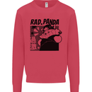 Rad Red Panda Japanese Cool Mens Sweatshirt Jumper Heliconia