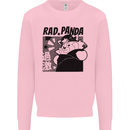 Rad Red Panda Japanese Cool Mens Sweatshirt Jumper Light Pink