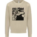Rad Red Panda Japanese Cool Mens Sweatshirt Jumper Sand
