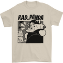Rad Red Panda Japanese Cool Mens T-Shirt 100% Cotton Sand