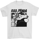 Rad Red Panda Japanese Cool Mens T-Shirt 100% Cotton White