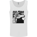 Rad Red Panda Japanese Cool Mens Vest Tank Top White
