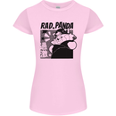Rad Red Panda Japanese Cool Womens Petite Cut T-Shirt Light Pink