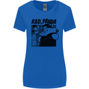 Rad Red Panda Japanese Cool Womens Wider Cut T-Shirt Royal Blue