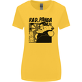 Rad Red Panda Japanese Cool Womens Wider Cut T-Shirt Yellow