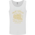 Railway Train Trainspotter Trianspotting Mens Vest Tank Top White