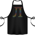 Rainbow Pie Day Maths Mathematics LGBT Cotton Apron 100% Organic Black