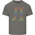 Rainbow Pie Day Maths Mathematics LGBT Kids T-Shirt Childrens Charcoal