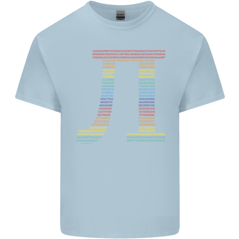 Rainbow Pie Day Maths Mathematics LGBT Kids T-Shirt Childrens Light Blue