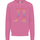 Rainbow Pie Day Maths Mathematics LGBT Mens Sweatshirt Jumper Azalea