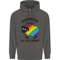 Rainbow Sheep Funny Gay Pride Day LGBT Childrens Kids Hoodie Storm Grey