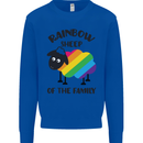 Rainbow Sheep Funny Gay Pride Day LGBT Kids Sweatshirt Jumper Royal Blue