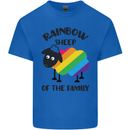 Rainbow Sheep Funny Gay Pride Day LGBT Kids T-Shirt Childrens Royal Blue