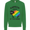 Rainbow Sheep Funny Gay Pride Day LGBT Mens Sweatshirt Jumper Irish Green