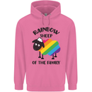 Rainbow Sheep Funny LGBT Gay Pride Day Childrens Kids Hoodie Azalea