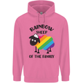 Rainbow Sheep Funny LGBT Gay Pride Day Mens 80% Cotton Hoodie Azelea
