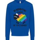 Rainbow Sheep Funny LGBT Gay Pride Day Mens Sweatshirt Jumper Royal Blue