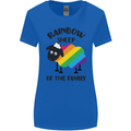 Rainbow Sheep Funny LGBT Gay Pride Day Womens Wider Cut T-Shirt Royal Blue