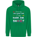 Raise Aim Shoot Funny Archery Archer Childrens Kids Hoodie Irish Green