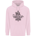 Raise Aim Shoot Funny Archery Archer Childrens Kids Hoodie Light Pink