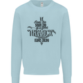 Raise Aim Shoot Funny Archery Archer Kids Sweatshirt Jumper Light Blue