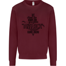 Raise Aim Shoot Funny Archery Archer Kids Sweatshirt Jumper Maroon