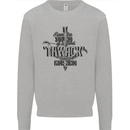 Raise Aim Shoot Funny Archery Archer Kids Sweatshirt Jumper Sports Grey