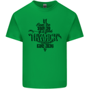 Raise Aim Shoot Funny Archery Archer Kids T-Shirt Childrens Irish Green