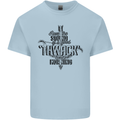 Raise Aim Shoot Funny Archery Archer Kids T-Shirt Childrens Light Blue