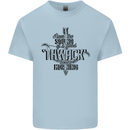 Raise Aim Shoot Funny Archery Archer Kids T-Shirt Childrens Light Blue