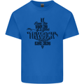 Raise Aim Shoot Funny Archery Archer Kids T-Shirt Childrens Royal Blue