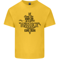 Raise Aim Shoot Funny Archery Archer Kids T-Shirt Childrens Yellow
