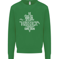 Raise Aim Shoot Funny Archery Archer Mens Sweatshirt Jumper Irish Green