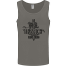 Raise Aim Shoot Funny Archery Archer Mens Vest Tank Top Charcoal