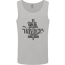 Raise Aim Shoot Funny Archery Archer Mens Vest Tank Top Sports Grey