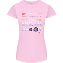 Raise Aim Shoot Funny Archery Archer Womens Petite Cut T-Shirt Light Pink