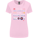 Raise Aim Shoot Funny Archery Archer Womens Wider Cut T-Shirt Light Pink