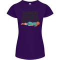 Raising My Husband Is Exhausting Womens Petite Cut T-Shirt Purple