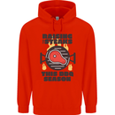 Raising the Steaks Funny BBQ Grill Childrens Kids Hoodie Bright Red