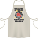 Raising the Steaks Funny BBQ Grill Cotton Apron 100% Organic Natural