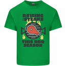Raising the Steaks Funny BBQ Grill Mens Cotton T-Shirt Tee Top Irish Green