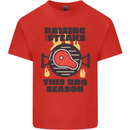 Raising the Steaks Funny BBQ Grill Mens Cotton T-Shirt Tee Top Red
