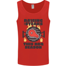 Raising the Steaks Funny BBQ Grill Mens Vest Tank Top Red